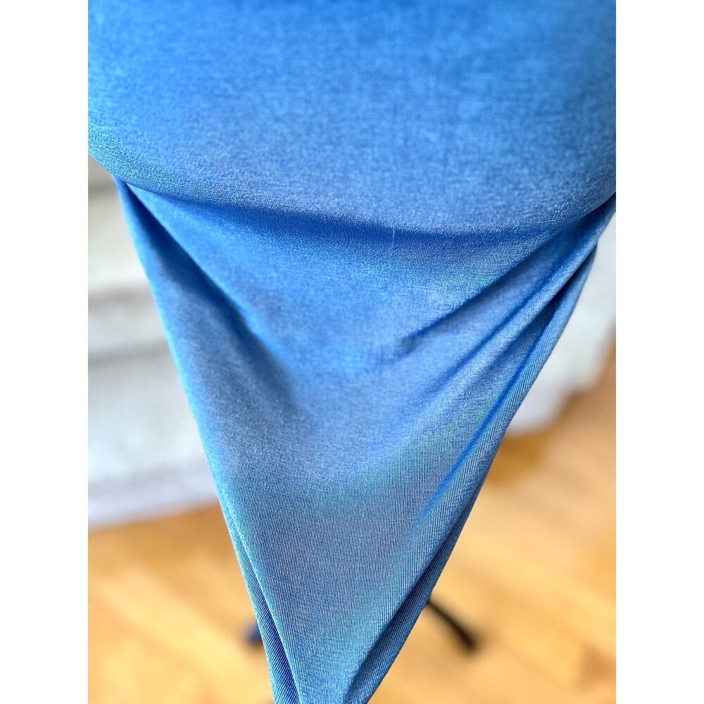 Charlie Holiday Sonny Blue Metallic Ruched Mini Dress - Picture 5 of 8